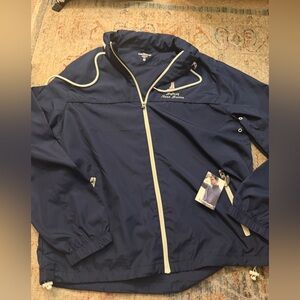 Lands' End Dark Blue Sydney, Nova Scotia  Jacket